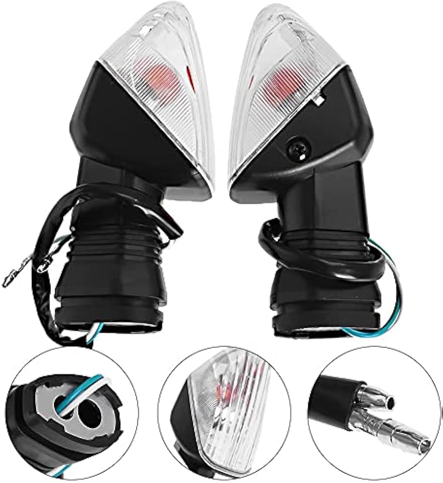 Amazon.com: Aynaxcol Motorcycle Front Rear Turn Signal Indicator
